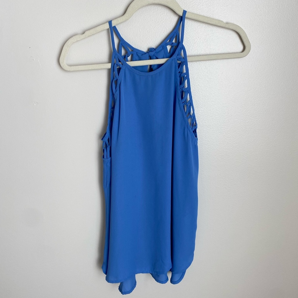 KLD Blue Sleeveless Top